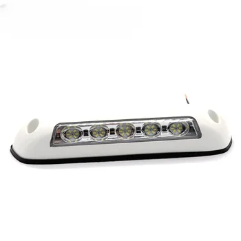 Luz LED impermeable para porche, lámpara Exterior para autocaravana, caravana, barra de luz, caravana, remolque, 12V