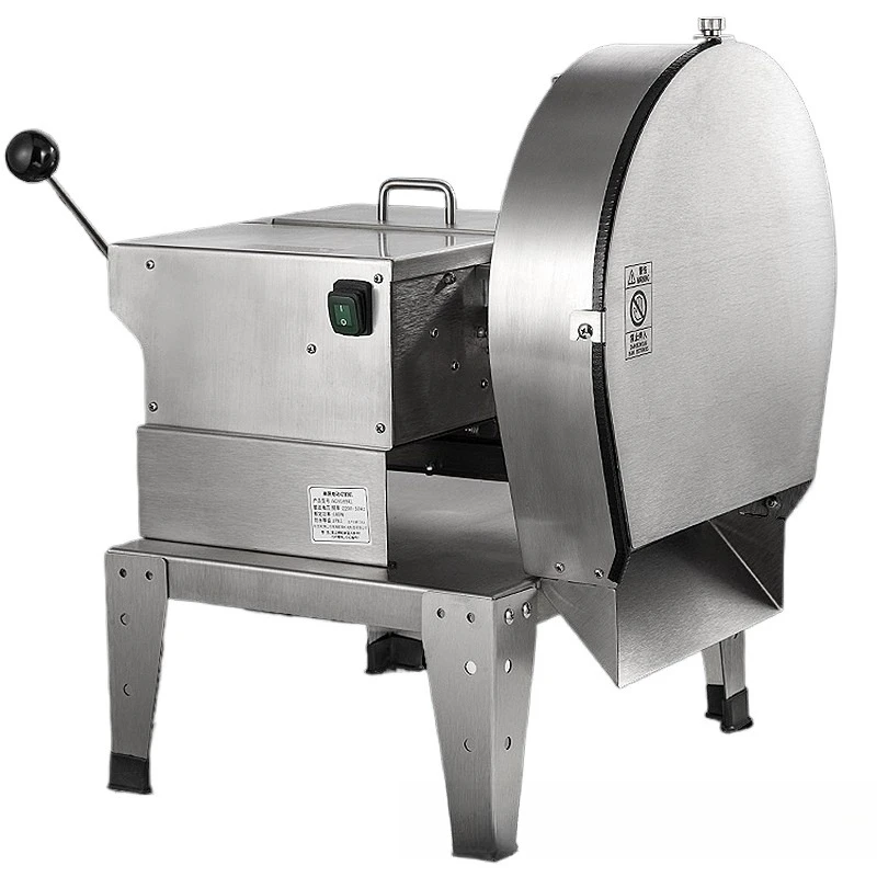 Commercial vegetable cutter, electric cutting cooked beef and mutton, sweet potato slicing