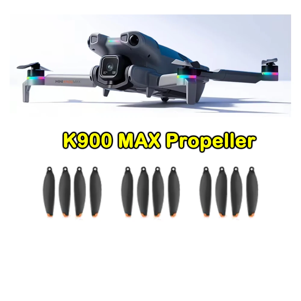 Mini Drone K900 MAX Large Screen RC Quadcopter Original Propeller Spare Part K900 MAX Blade Maple Leaf Wing Rotor Part Accessory