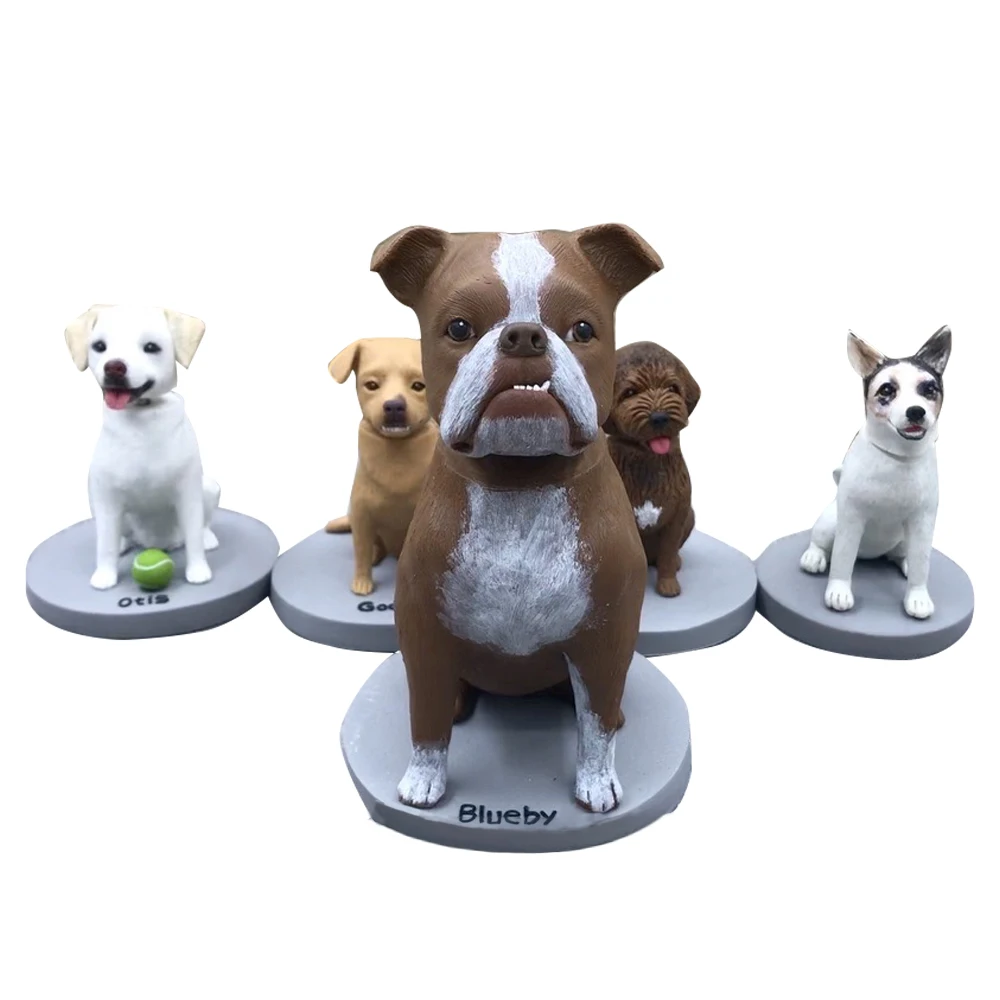 

Custom Pet Bobblehead - Personalized Pet Birthday Gift - Upload Photo of Your Puppy - Funny Memorial Keepsake