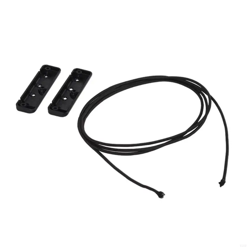 T5UF RVs Elastic Storage Mesh Rear Cabinet Cargo Anti Fall Baffle Storage