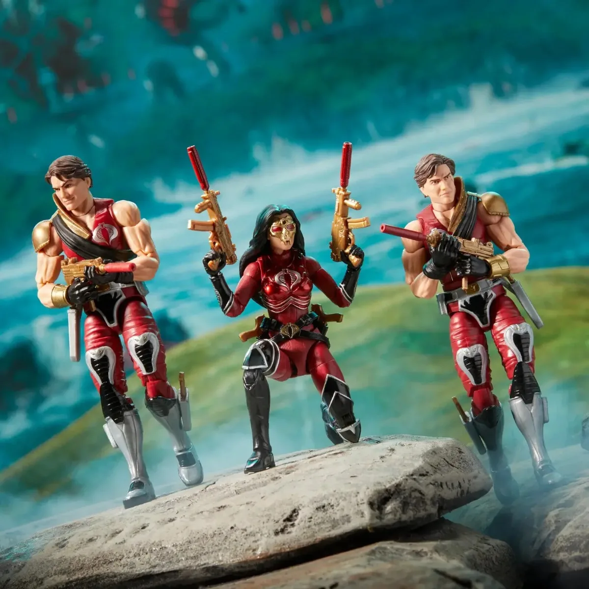 

In Stock Hasbro G.I. Joe GI Joe Classified Series 6" 082 Crimson Strike Team Baroness Tomax Xamot Action Figure Model Toys Gifts