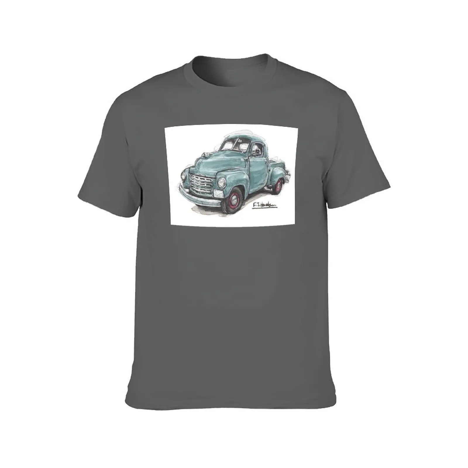 Old classic Studebaker pick up truck. T-Shirt graphic t shirts anime figures oversize t-shirts man oversizeds mens t shirts pack