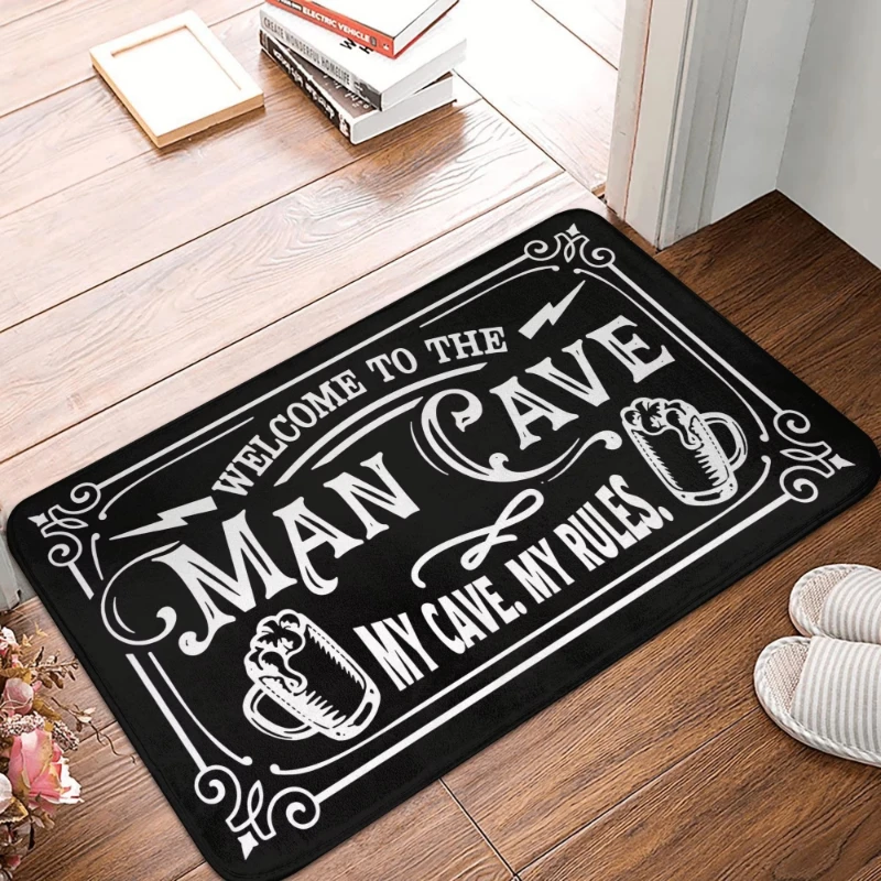 Funny No Beer No Visitors Welcome Doormat Bar Floor Mat Machine Washable Nonslip Floor Mat Sofa Foot Mat Kitchen Mat