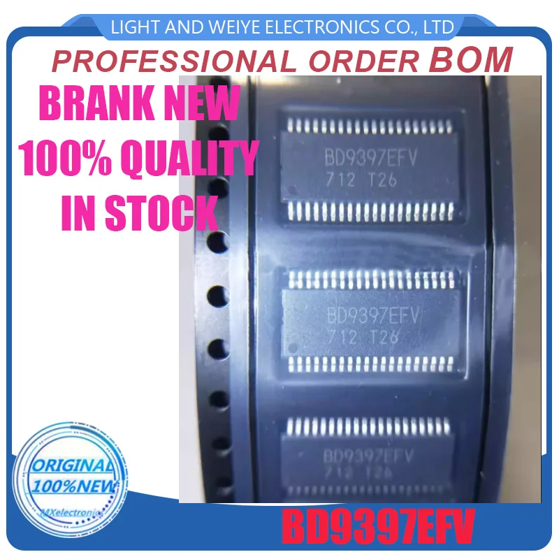 Stitch in stock, BD9397EFV, BD9397EFV-GE2, TSSOP40, 100% new, 5pcs to 10pcs per lot