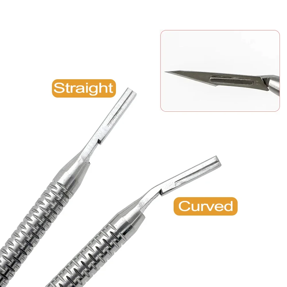 Precision-Made Dental Scalpel Handle Ideal Match for No.3 Blades in Oral Surgery Tools High-Quality Ergonomic Design Professiona