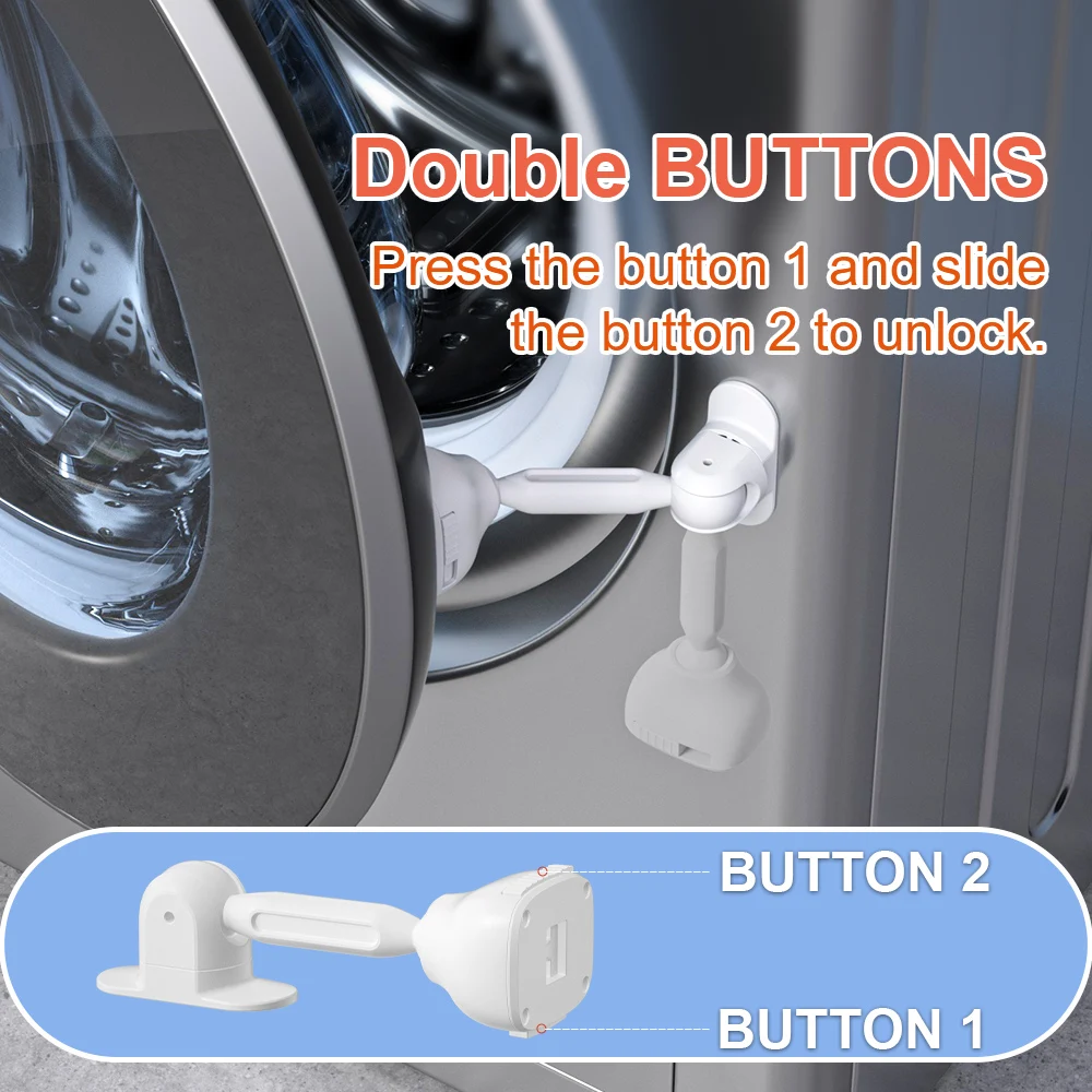 EUDEMON 1PC Baby Sicherheit Washer/Trockner Tür Stopper Frontlader Waschmaschine Tür Prop für Kinder Kind Waschmaschine tür Halter Kein Geruch