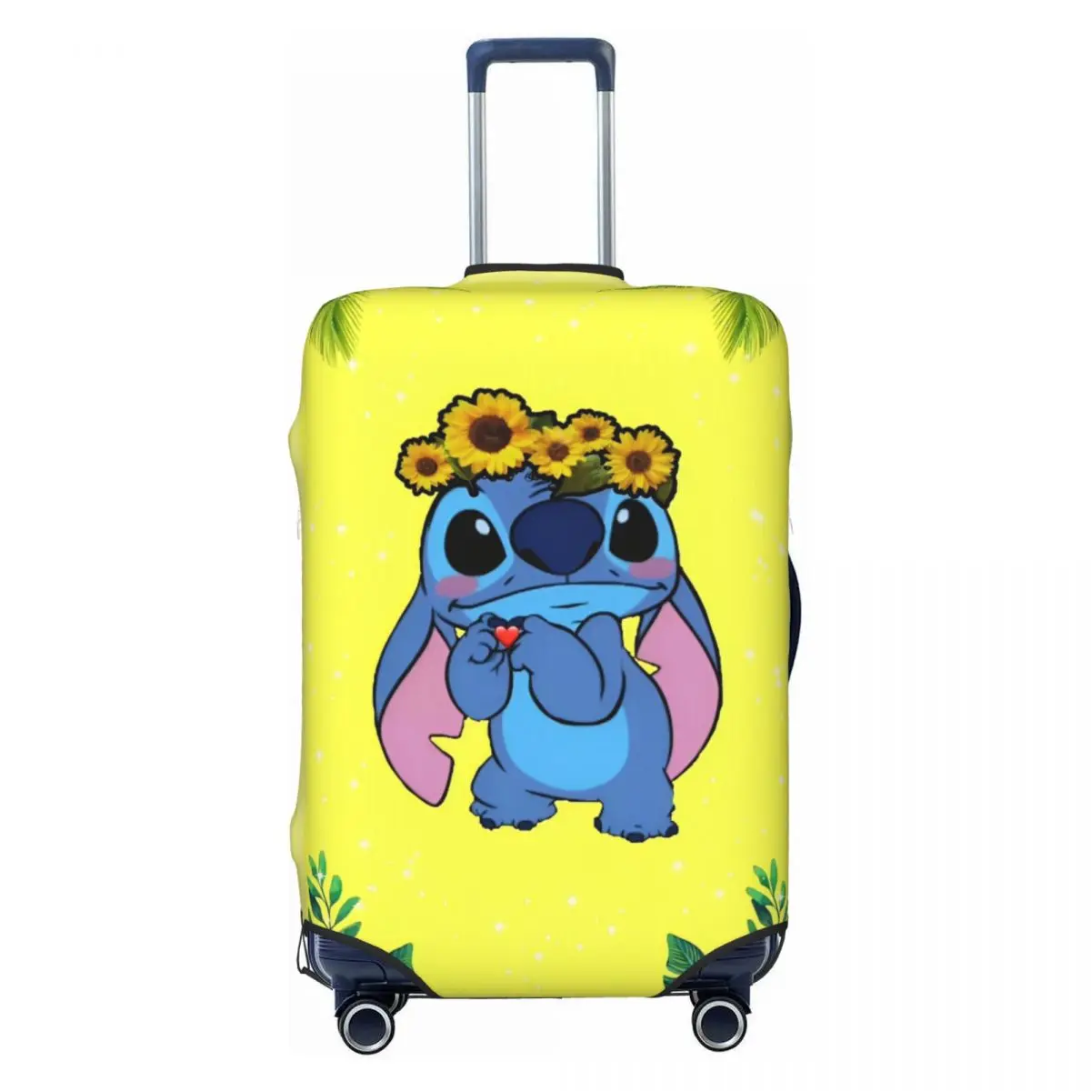 

Custom Stitch Flower Suitcase Cover Holiday Business Fun Luggage Accesories Protection
