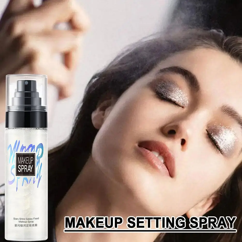 100ml Makeup Setting Spray Fast-forming Film Moisturizing Spray Anti-sweat Control Oil Non-sticky Anti-smudge Matte H8p4