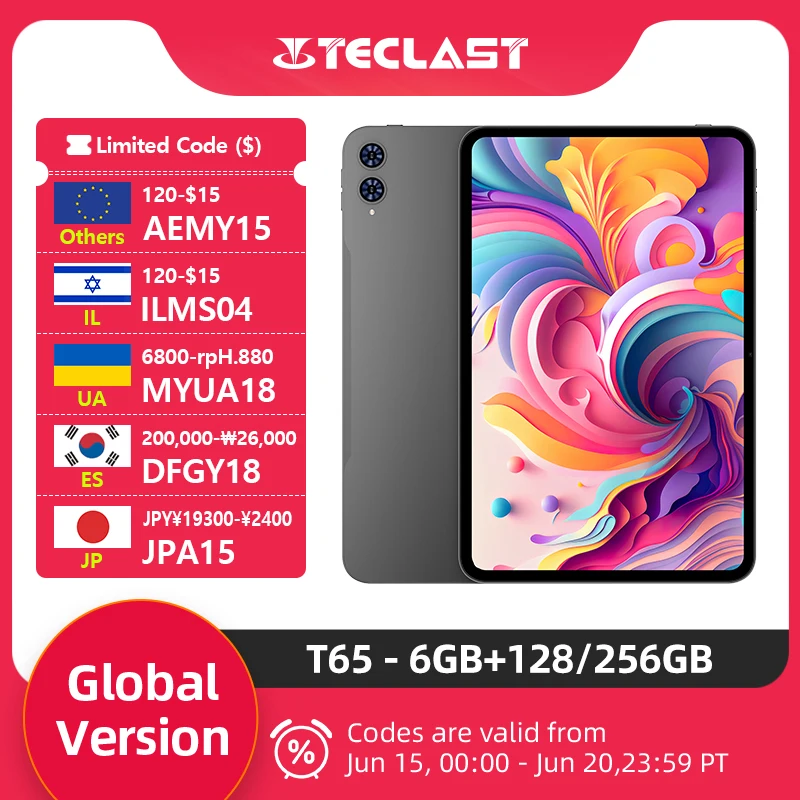 Teclast T65 13.4 inches 2K 120Hz Screen Unisoc T7280 Octa Core Max
