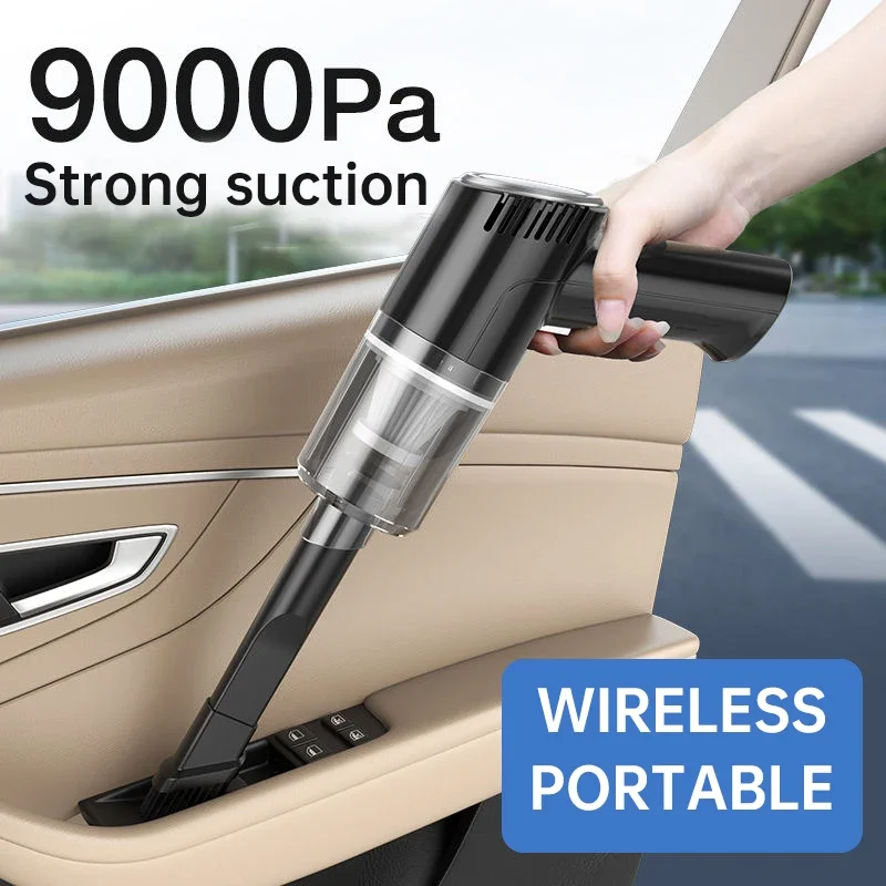 Car Wireless Portable Manual Vacuum Cleaner Cyclone Cordless Powerful Vacuum