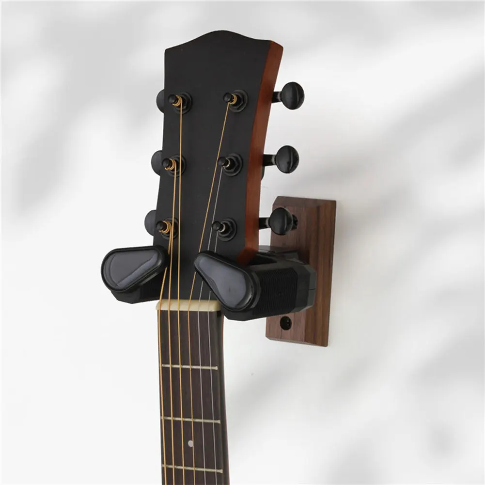 Holz-Gitarrenhalterung Haken Rutschfester Gitarrenständer Universelle Gitarrenhalterung für E-Gitarre Ukulele Bass