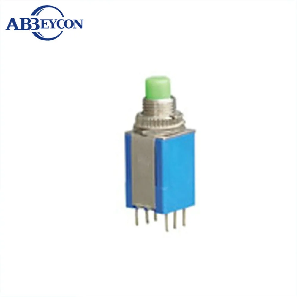 Imagem -02 - Azul Pequeno On-on Botão Interruptor Momentâneo 1a mm para Máquina Ns121 An4 2*2 1a 250vac