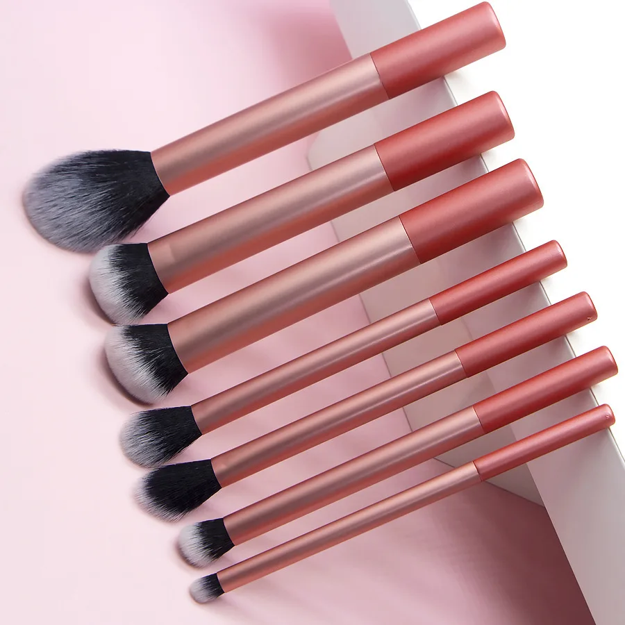 Professional 7 makeup brushes tools Brush Set Full Powder Brush Concealer Eyeshadow Brush Blush Brush Portable Beauty