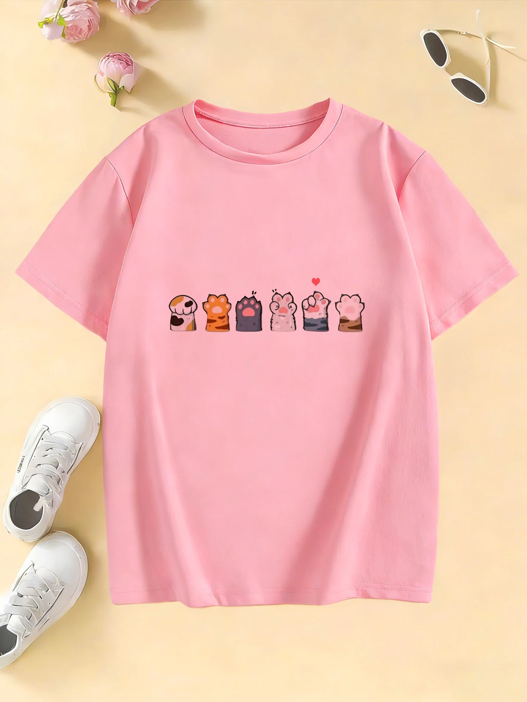 Paw Cat Komik Baskılı T Shirt  - Cat Claw Bark incelemesi ve fiyatı