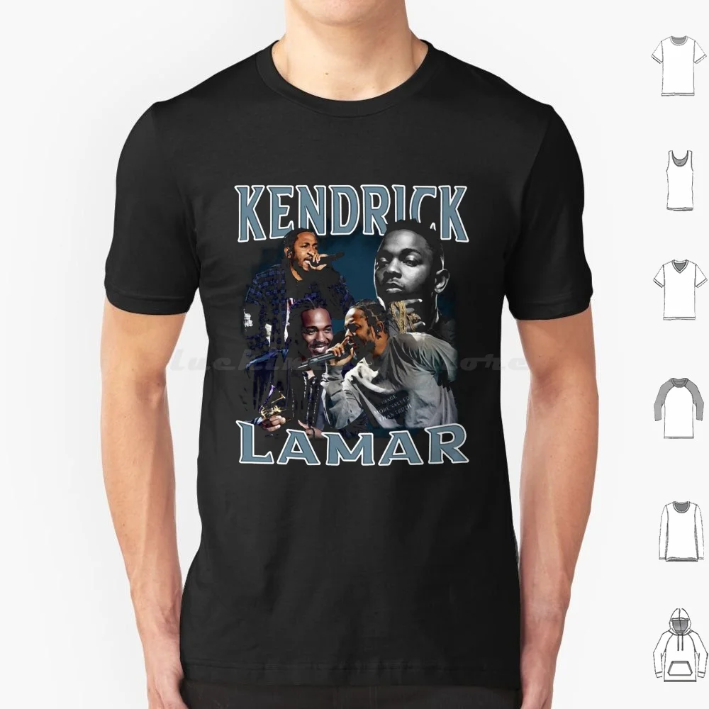 King Kendrick Vintage Rap Music T Shirt Big Size 100% Cotton Kendrick King Kendrick Lamar Kendrick Lamar Lamar Art Album Art