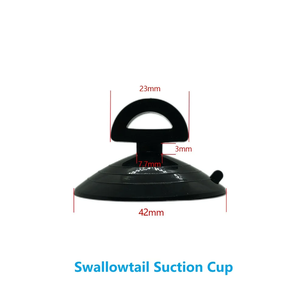 Sun Shield Suction Cup for Automobile 4cm Dovetail Sucker Windshield Sunshade Suction Cups 10PCS