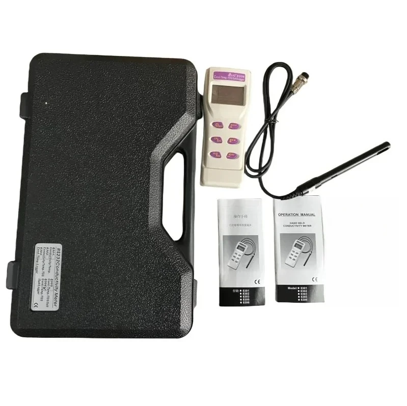 2025.4 AZ8306 Por   Conductivity Meter Multi Display Conductivity / TDS / Salt And Temp Soil Conductivity Meter AZ-8306 With