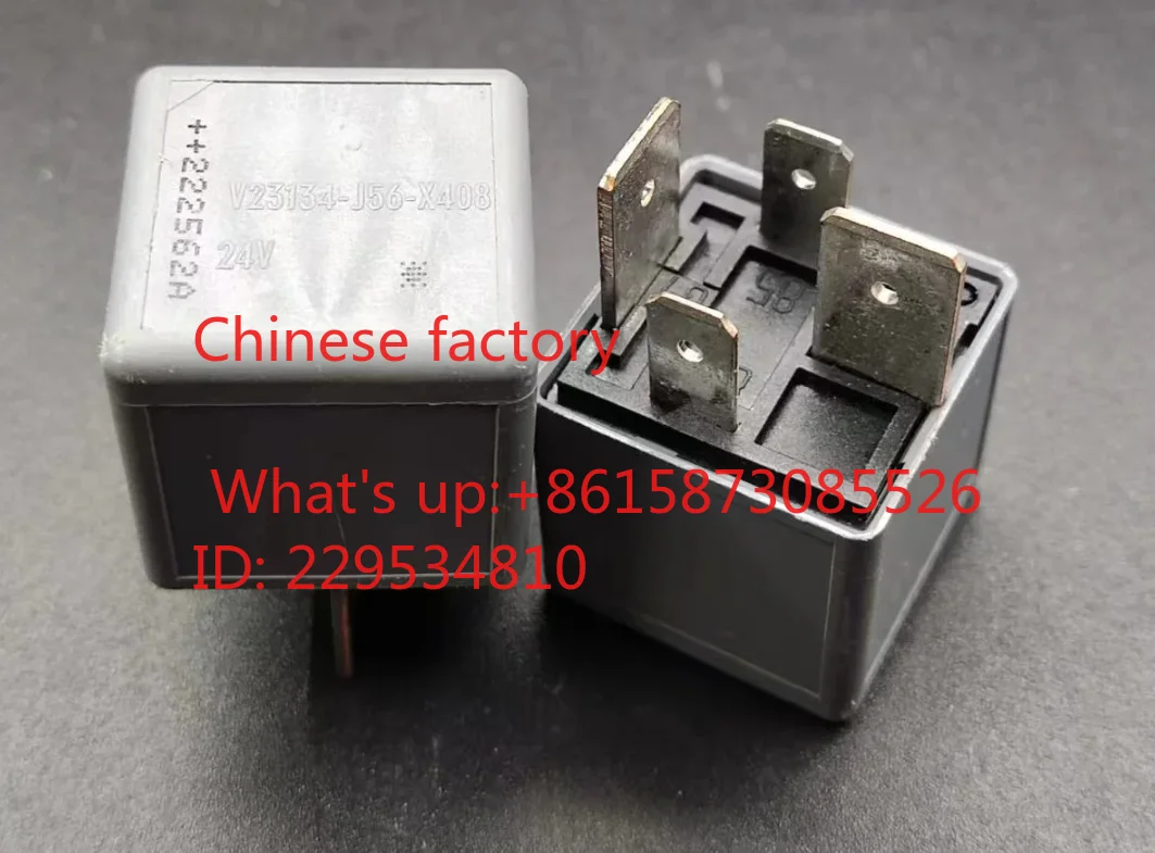 Newly imported V23134-J56-X408  Automotive Relay 24V 70A 4-pin Wide Pin Pack 5 pieces