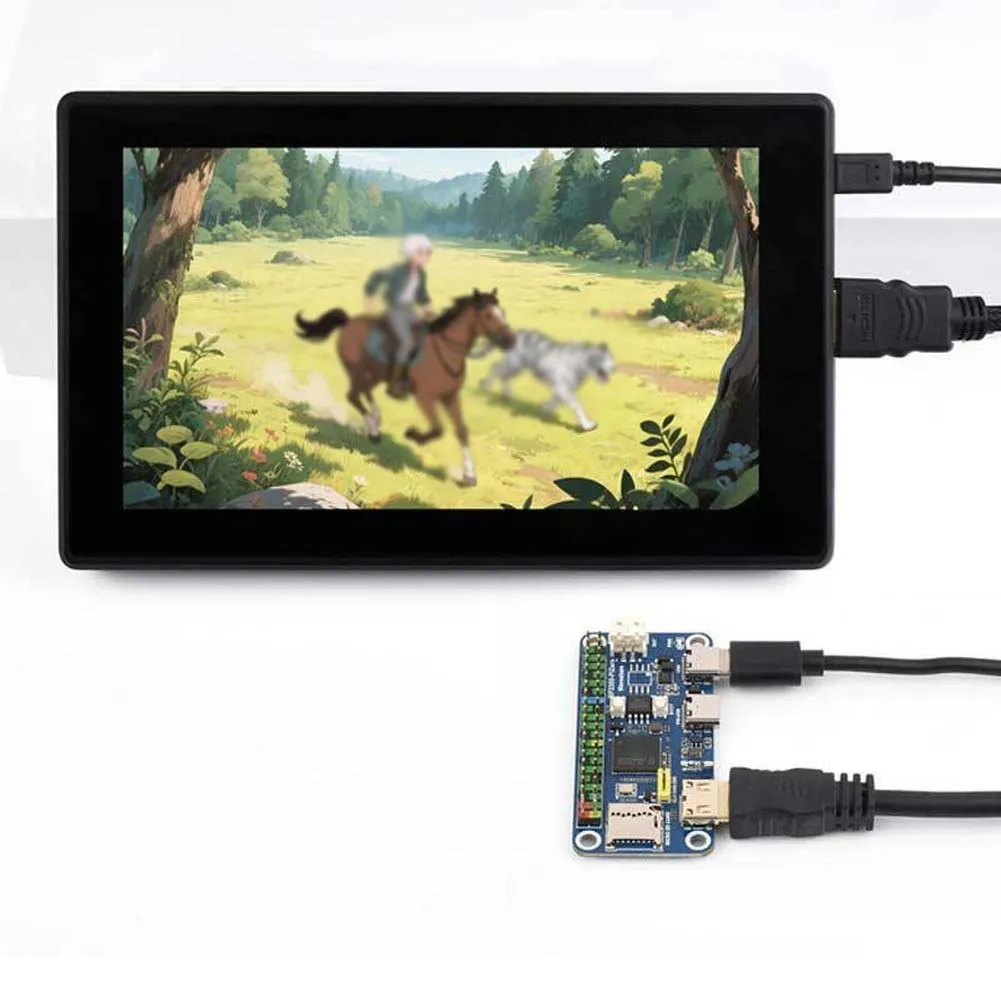 RP2350 PiZero Development Board with Onboard DVI Interface Dual-Core M33 + Hazard3 RISC-V for Visual Output Projects