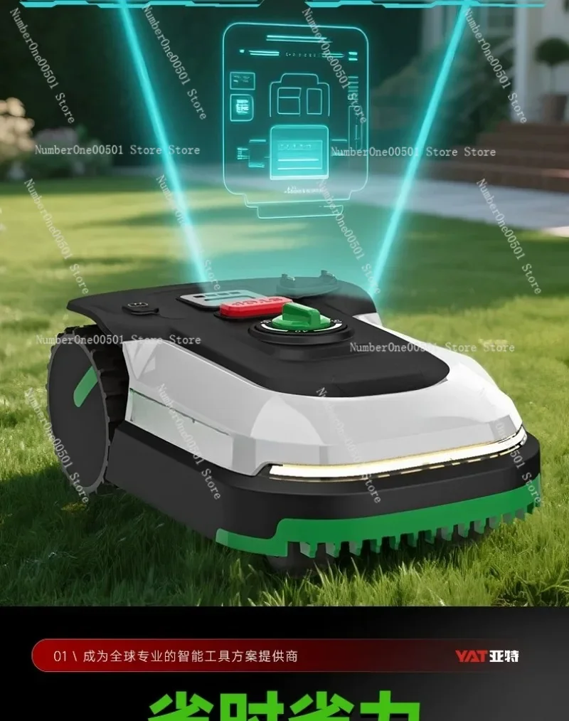 8802 Automatic Robotic Lawn Mower Cordless Grass Cutter