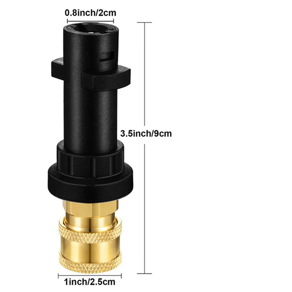 Imagem -02 - Arma de Lavadora de Pressão Adaptador para Karcher Conexão Rápida Fêmea Encaixe Série k k2 k3 k4 k5 k6 k7 14