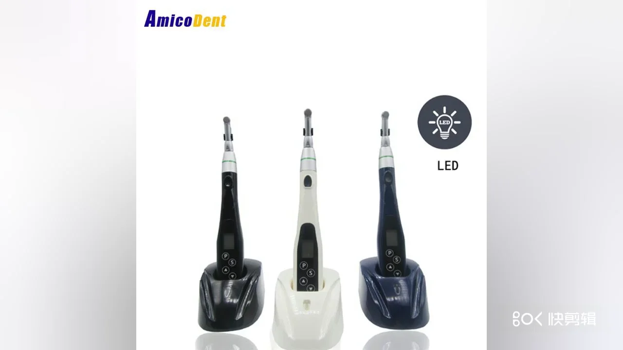 

Wireless Tooth rotary motor endo with LED and built in apex locator 16:1 reciproc