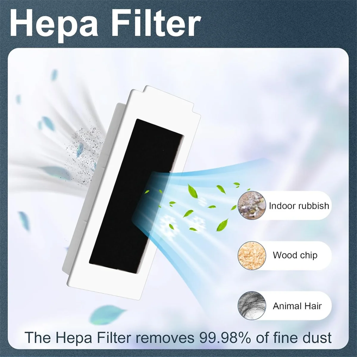 Для Ecovacs T30 Pro Omni, запасные части для робота-пылесоса T30 Omni, боковые щетки с фильтром Hepa, подушечки для мытья полов_ABGP