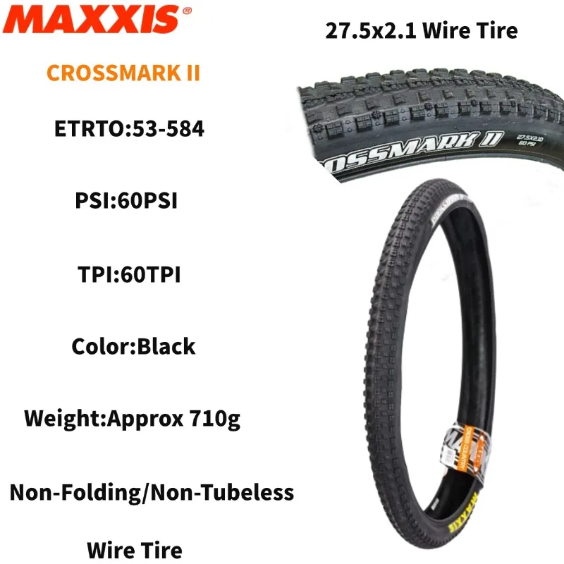 Maxxis CROSSMARK II Mountain Bike Tire 26/27.5/29x2.1/2.25
