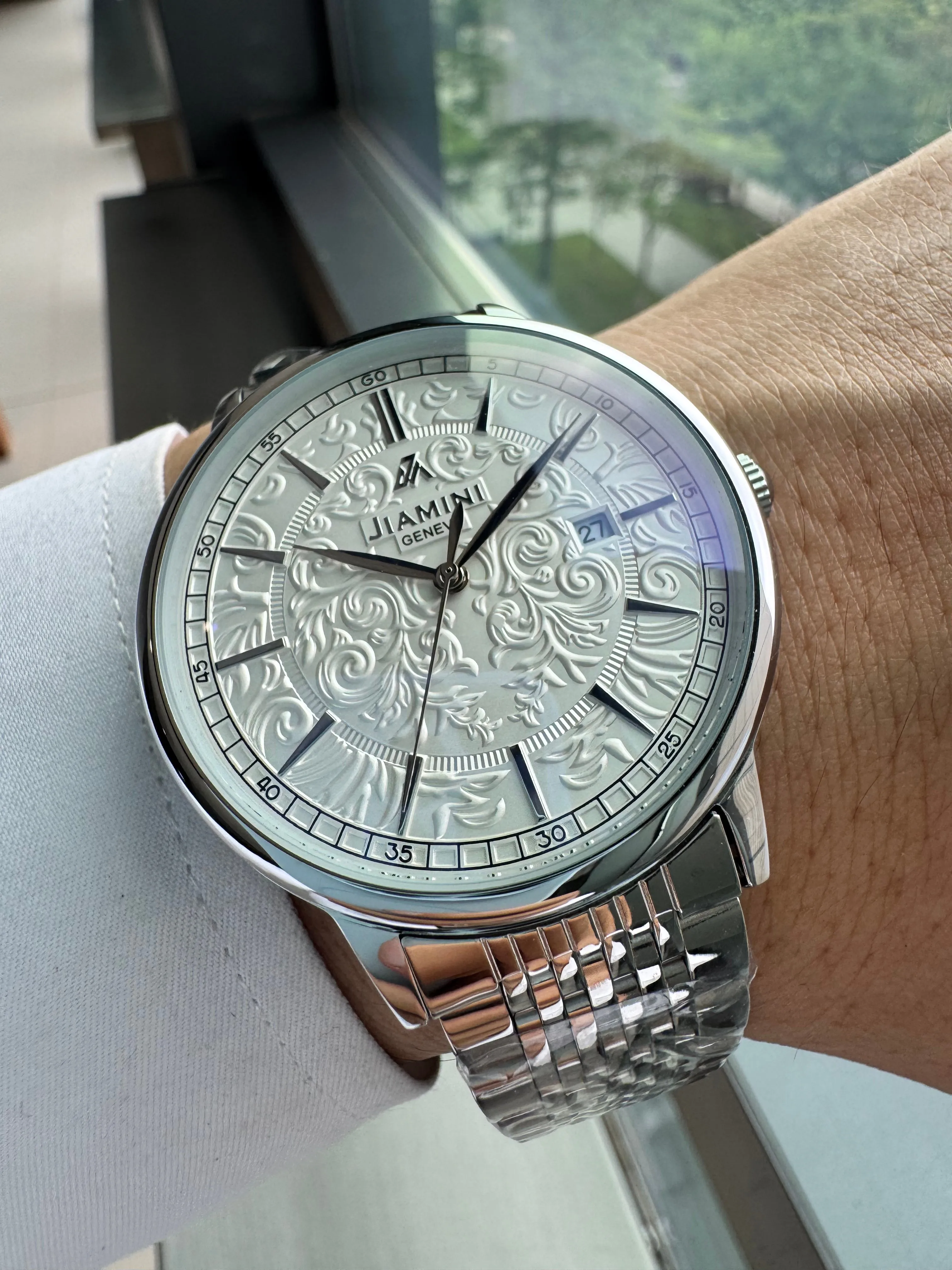 AOKULASIC Business Minimalist - Luxury Watch Engraving review and price