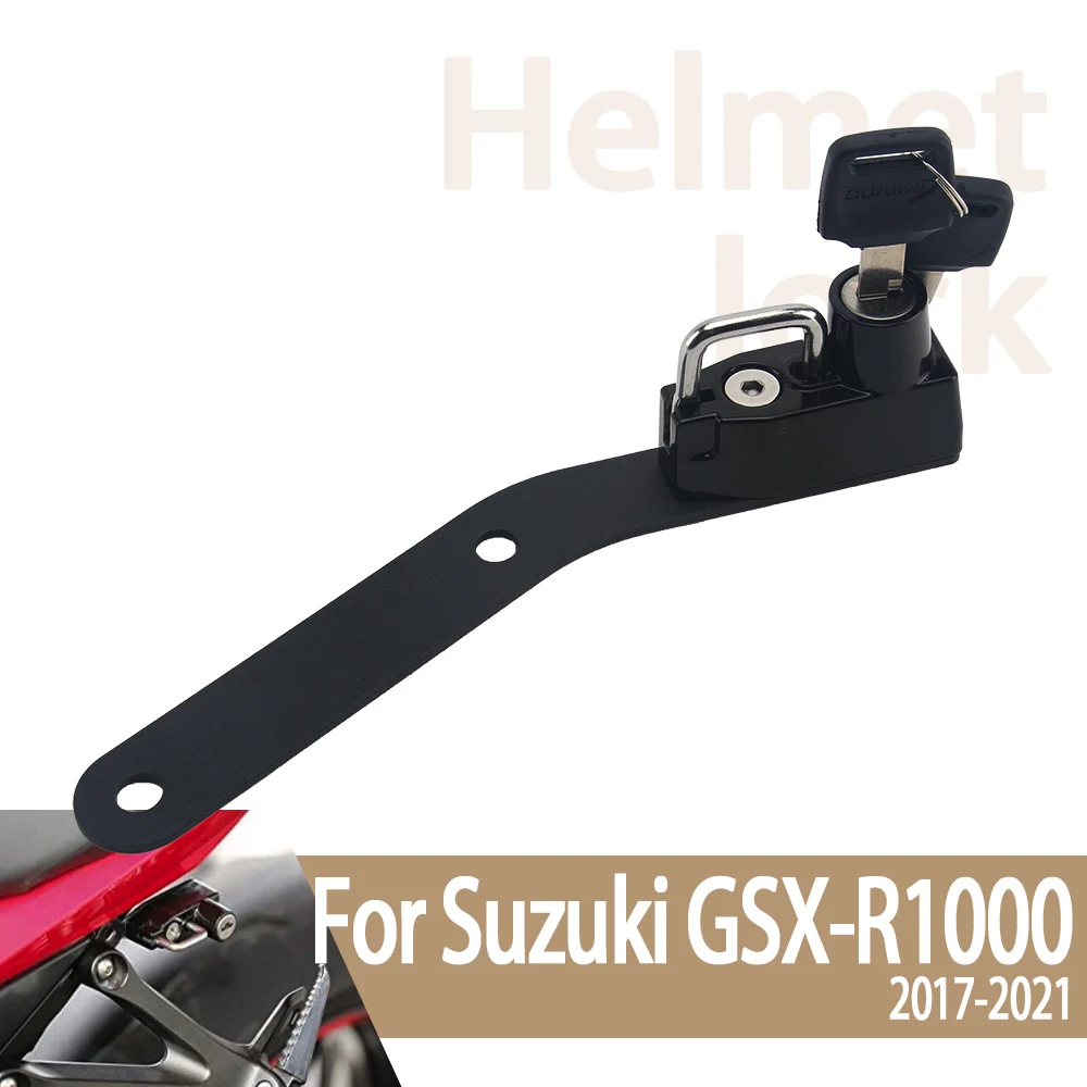 

For SUZUKI GSX-R1000 GSXR1000 GSX R1000 Helemt Lock Kit Motorcycle Helemts Security Anti-Theft Lock Rust-Proof Sturdy Aluminum