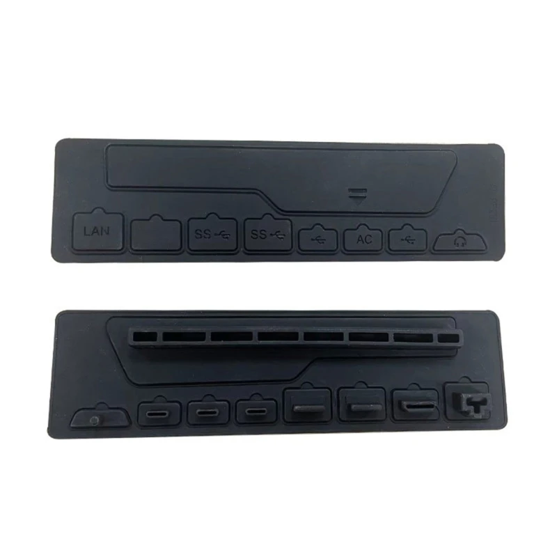 Staubschutzstecker für PS 5 Antidust Cover Gaming Zubehör Staubdichter Stecker Schwarz