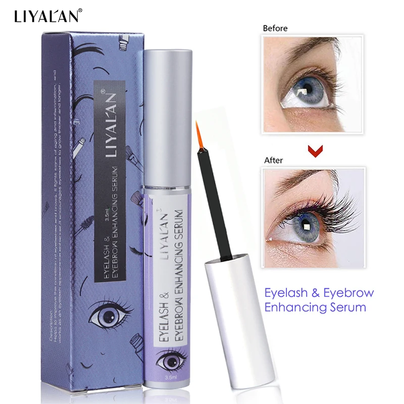 Eyelash Growth Serum Eyebrow Enhancer Thicker Lashes Lengthening Fuller Mascara Lash Lifting Eyelash Extension Hair Nourishing