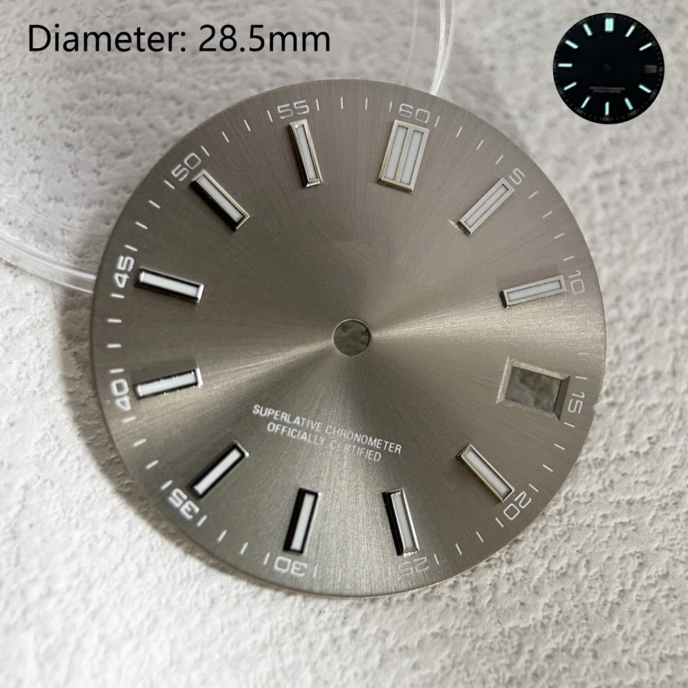 28.5mm NH35 Sterile Date--just Custom Dial No Logo Dial Custom Watch Watchmods