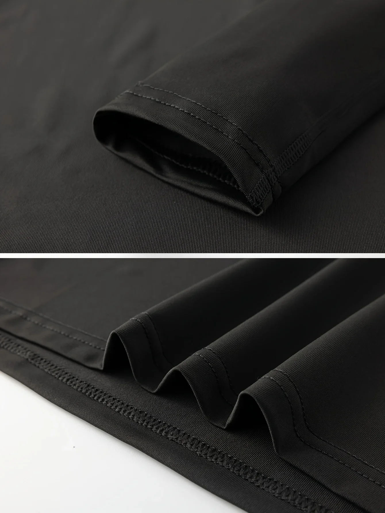 ملابس اللياقة البدنية للخريف والشتاء للرجال، بدلات ضيقة سريعة الجفاف، بدلات تدريب للجري بأكمام طويلة ومجموعات رياضية #6