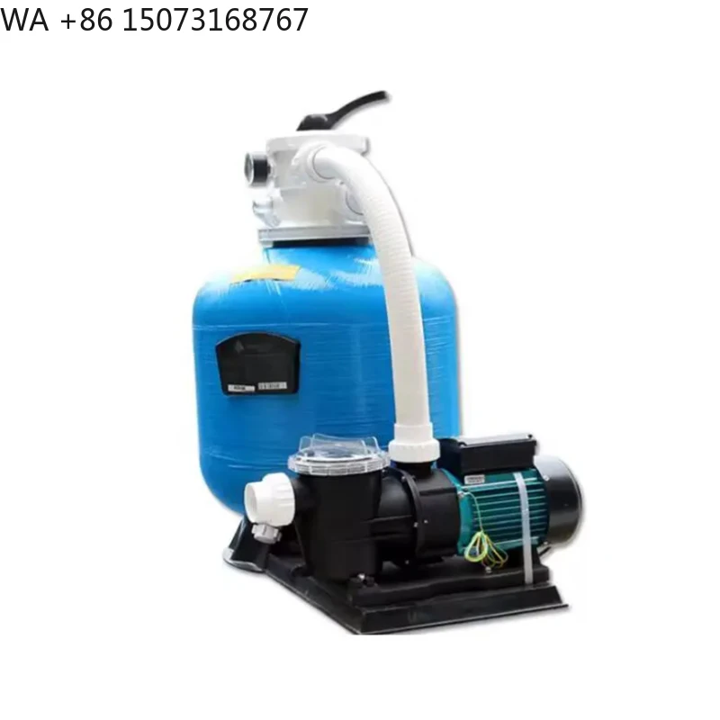 Bomba de filtro de arena para piscina combinada sobre el suelo, precio de fábrica, sistema de filtración, bomba de Motor de filtro de agua para piscina