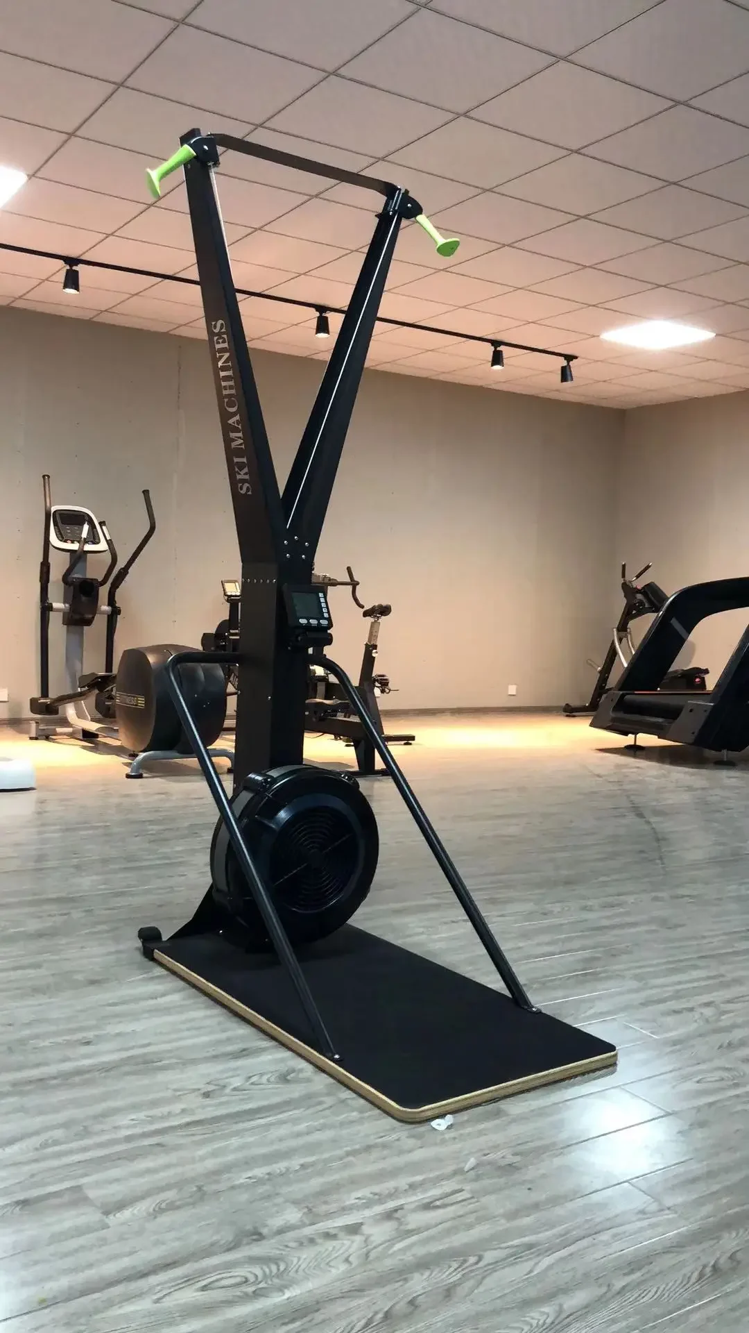

Gym Equipment Cardio Sports Machine Air Resistance Skiing Machine