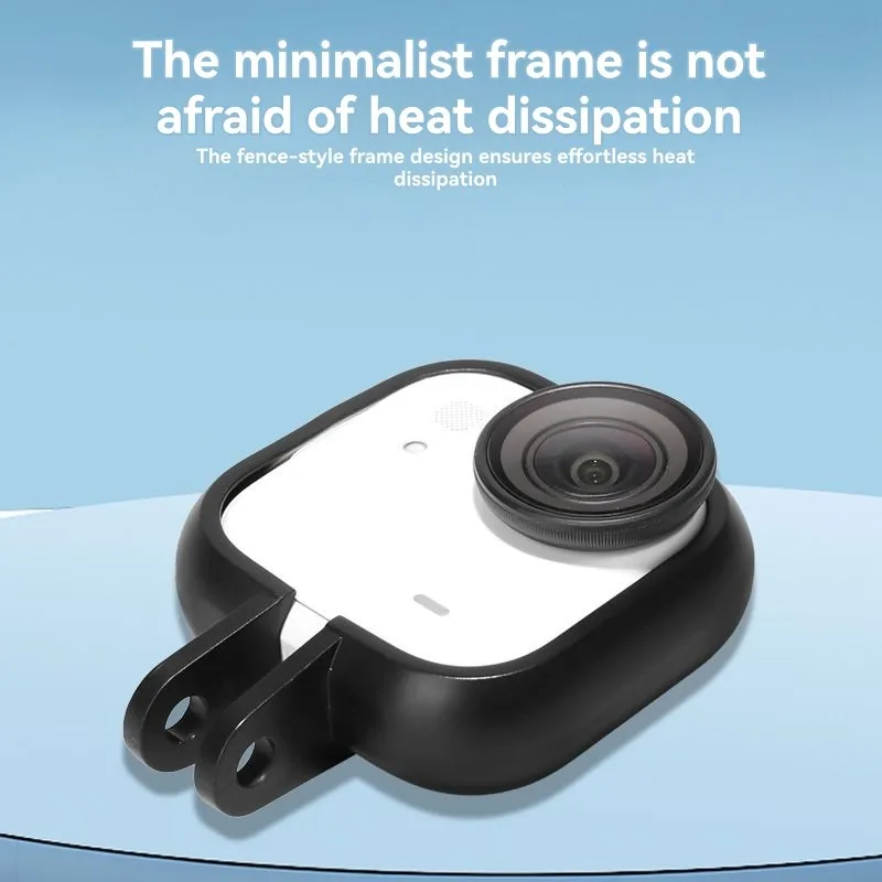 N15R-Thumb Camera Accessories Frame Cage 2Pcs Protective Housing Case For GO Ultra For Insta 360 GO Ultra