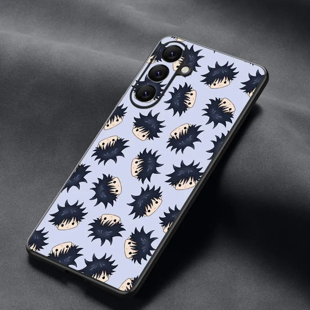 Megumi fushiguro hot anime poster Phone Case For Samsung Galaxy S26 S25 S24 S23 S22 S21 S20 Plus Ultra Note20 Soft Black view 4