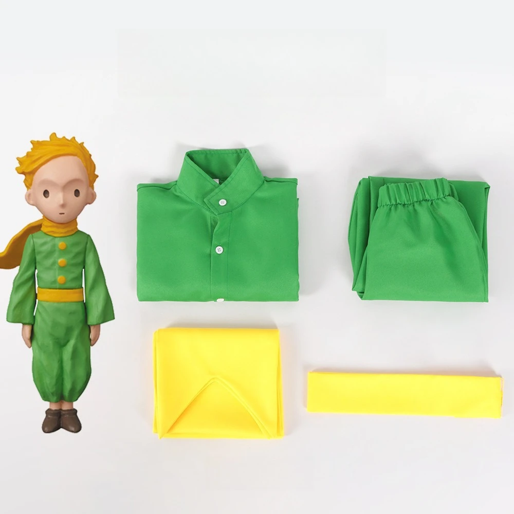 The Little Prince Cosplay Costume Anime Theme Party Role Playing Outfits Kid Stage Performance Suits Fairy Tale Boys Clothes