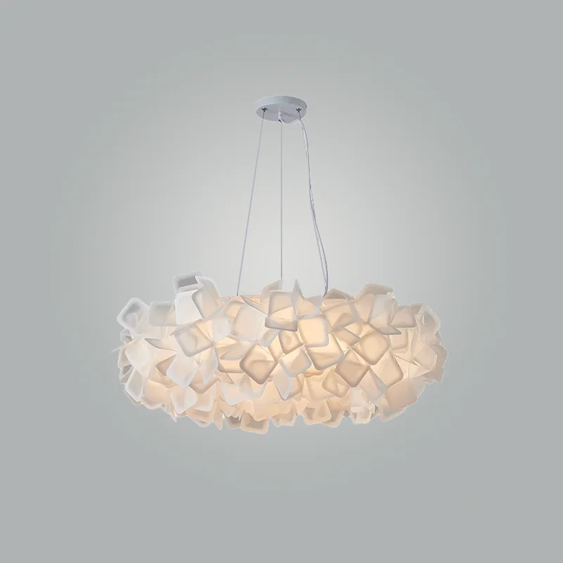 

French Cream Style Led Bedroom Chandeliers, Warm Romantic Living Room Showroom Home Decor Lighting, Indoor Lighting Fixtures