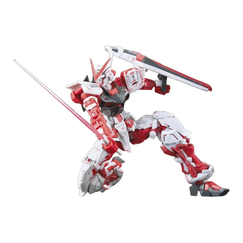 Bandai Original RG Standard Version 19 Gundam Astray Red Frame Anime Action Figure Assembly Model Toys Gifts For Childre