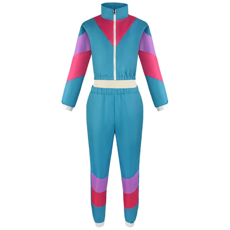 Retro Hippie Cosplay Costume Men Women Vintage 70s 80s Couples Rock Hip-Hop Disco Clothing Suit Outfits Halloween Carnival Party