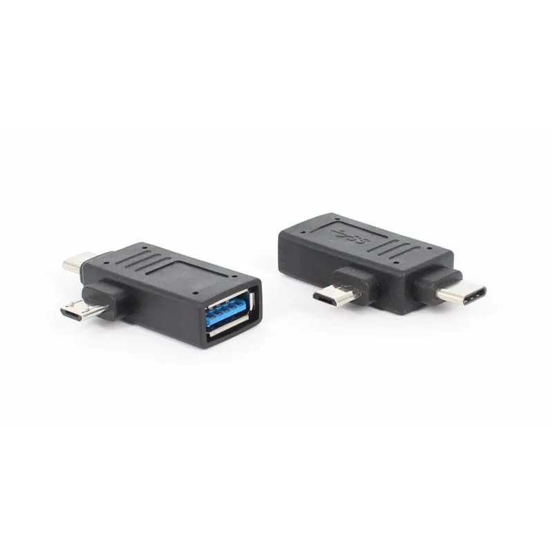 

Кабель-адаптер 2 в 1, USB 3.0 типа C к Micro OTG для клавиатуры флэш-накопителя телефона Android