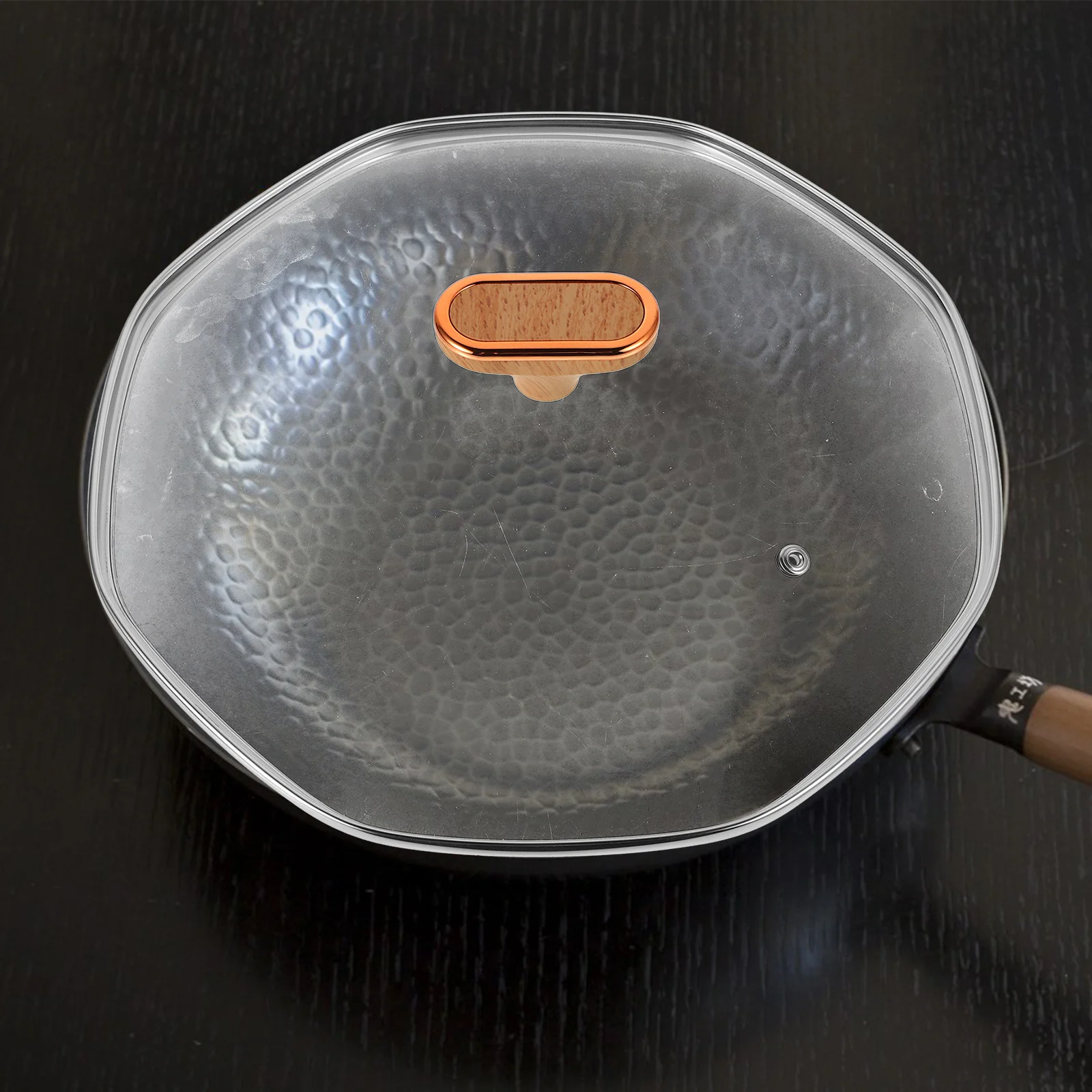 

Крышка из закаленного стекла 32 см для сковородок Woks Посуда с антипригарным покрытием, термостойкая, универсальная, с плотным уплотнением, для приготовления пищи на открытом воздухе