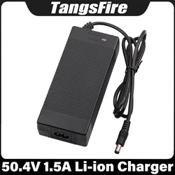 50.4V 1.5A Smart Li-ion Battery Charger 12Series For 43.2V 43.8V 44.4V 48V Lithium Battery Charger DC High Quality Connector