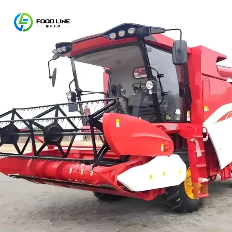 Customized Good Performance Agricultural Equipment GV5085 175hp Combine Harvester for Large Field Operation
