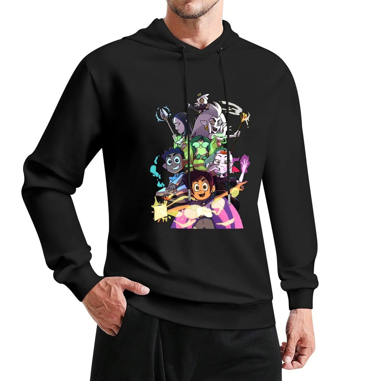 

Colours of magic - Version 2 Pullover Hoodie blouse male clothes hooded shirt men's clothes men's oversize hoodie