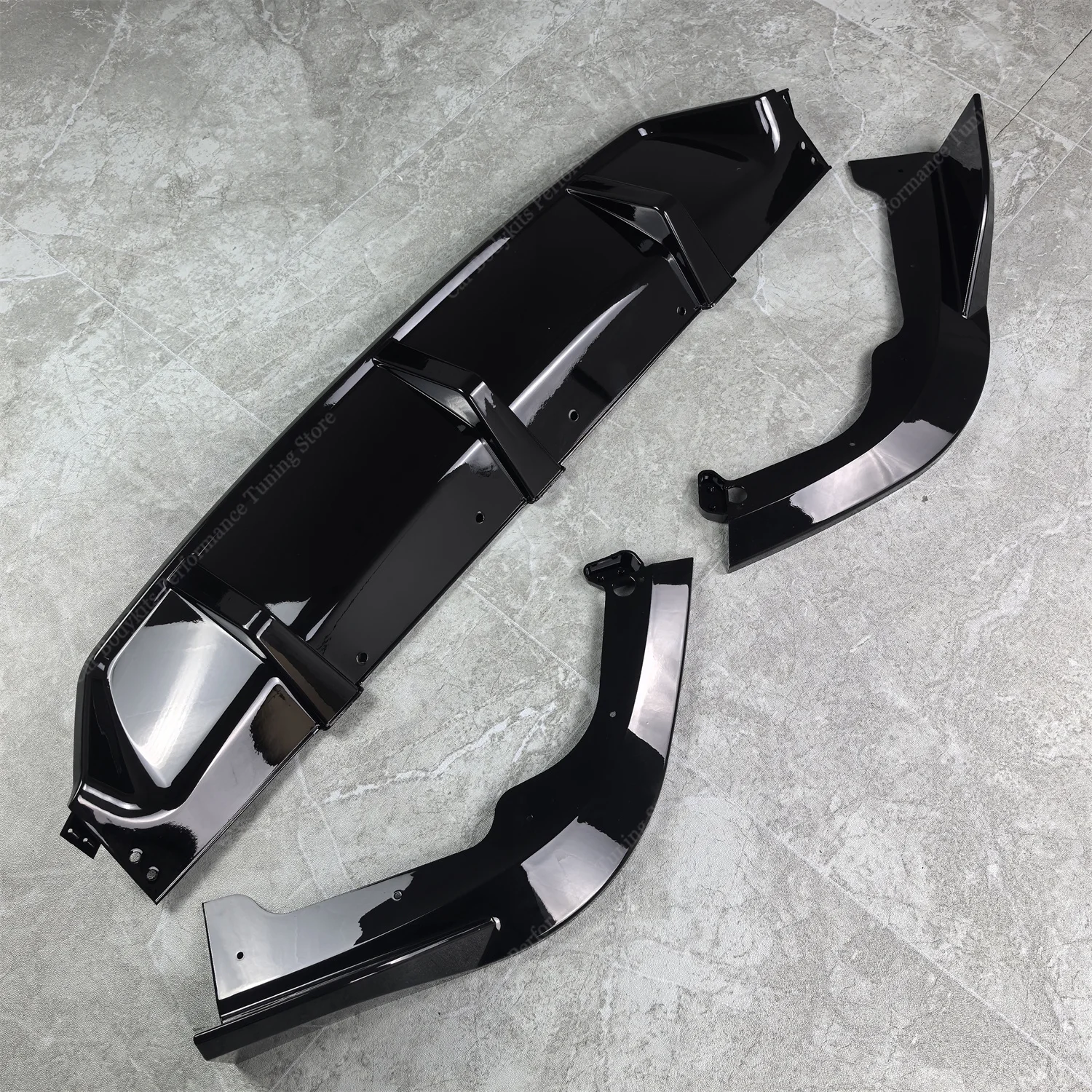 Voor Bmw X5 G05 Lci M Prestaties Stijl Achterbumper Splitter Diffuser Achter X5 40d 40i 50e M60i M60d M Sport bodykits 2023-2025