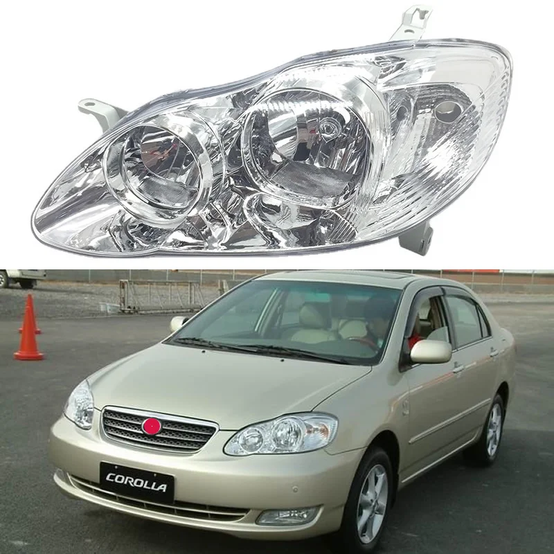 

for Toyota old Corolla 2004 2005 2006 2007 2008 2009 headlight semi-assembly high beam low beam turn signal